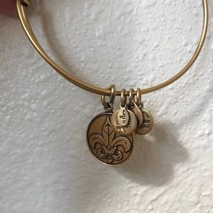 Alex and Ani KKG Fleur De Lis Bangle